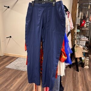 Peter Millar Navy Water Proof pull on pants golf sports